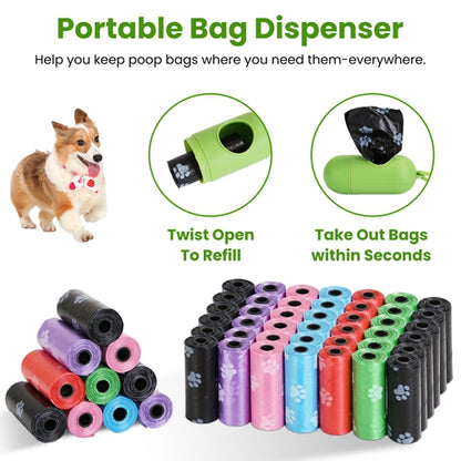 Disposable Waste Bags With Dispenser