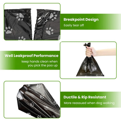 Disposable Waste Bags With Dispenser