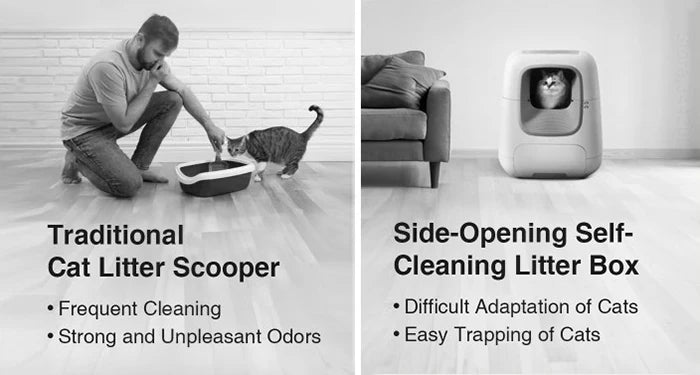 Neakasa M1 Neabot Open Self-Cleaning Automatic Smart Cat Litter Box - Android & IOS Compatible