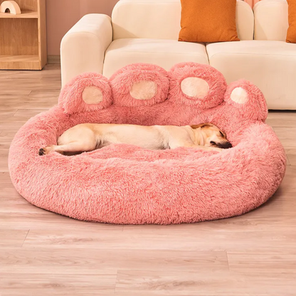 Cozy Snuggle Paw Pet Sofa