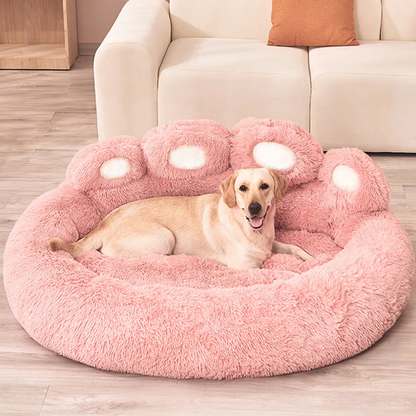 Cozy Snuggle Paw Pet Sofa