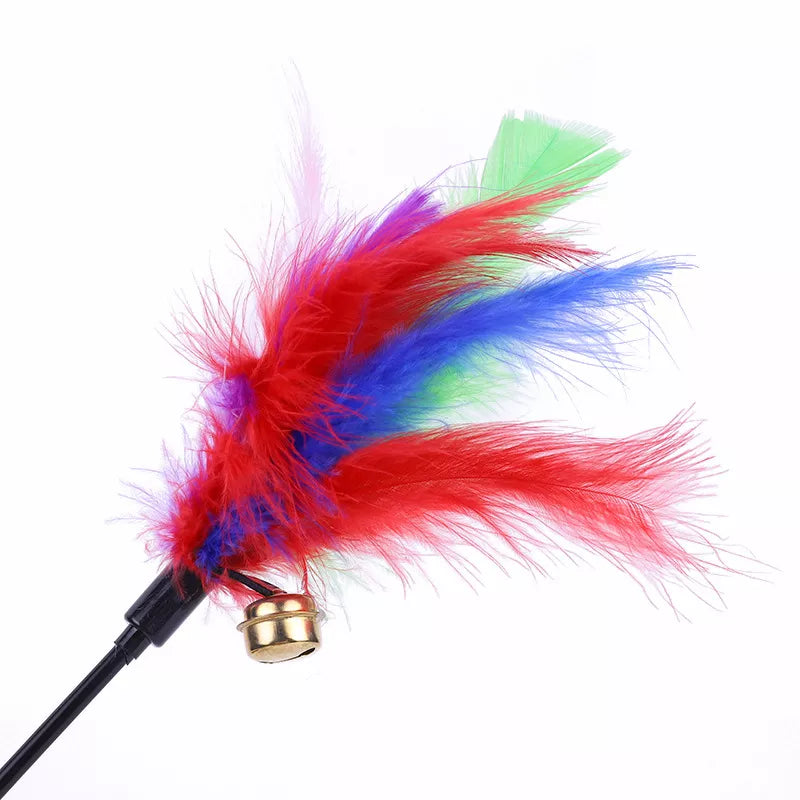 5 Pcs Kitty Feather Teasers