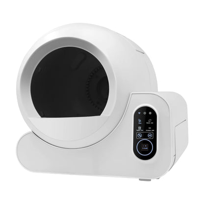 2024 New Automatic Smart Cat Litter Box  Self Cleaning  APP Controlled Smart Intelligent Litter Basin Smart Cat Toilet