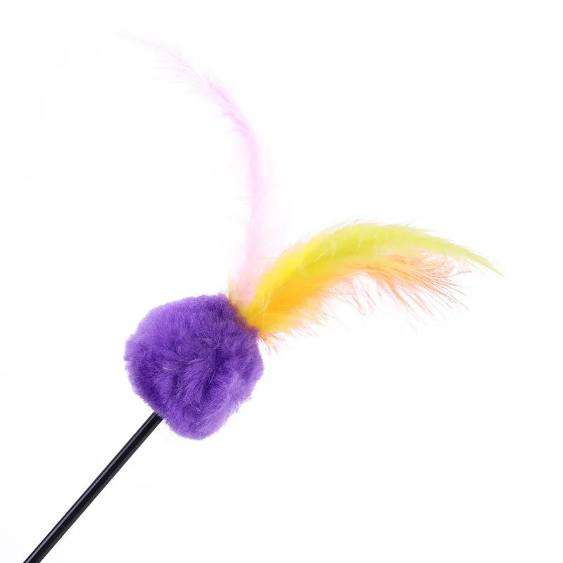 5 Pcs Kitty Feather Teasers