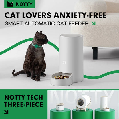 NOTTY Large Plastic Self Cleaning Cat Litter Box Semi Automatic Furniture for Cats