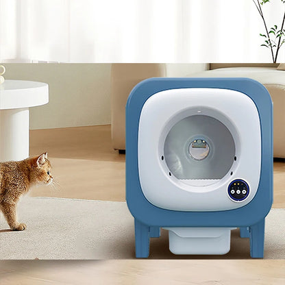 Customizable Luxury 72L Large Capacity Fully Automatic Self-Cleaning Cat Litter Box Mobile Phone Controlled