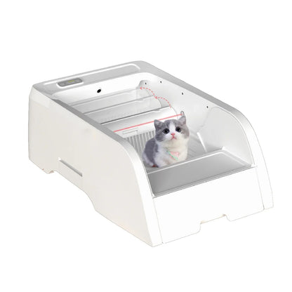 Hyra Automated Enclosed Cat Litter Box Cat Toilet pet litter box Self-Cleaning Litter Box