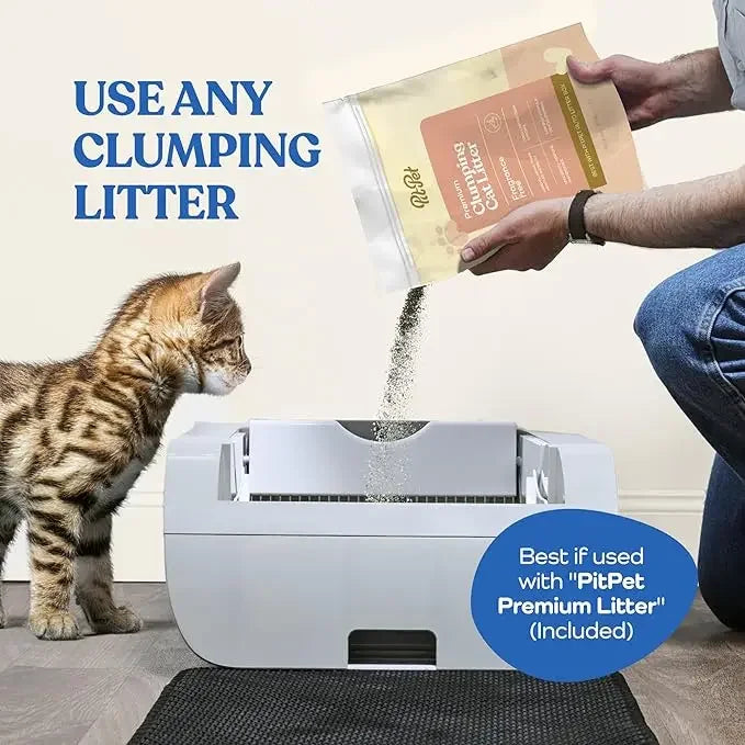 Luxury Large Enclosed Portable Automatic Cat Litter Toilet Auto Smart Intelligent Self Cleaning Cat litter box