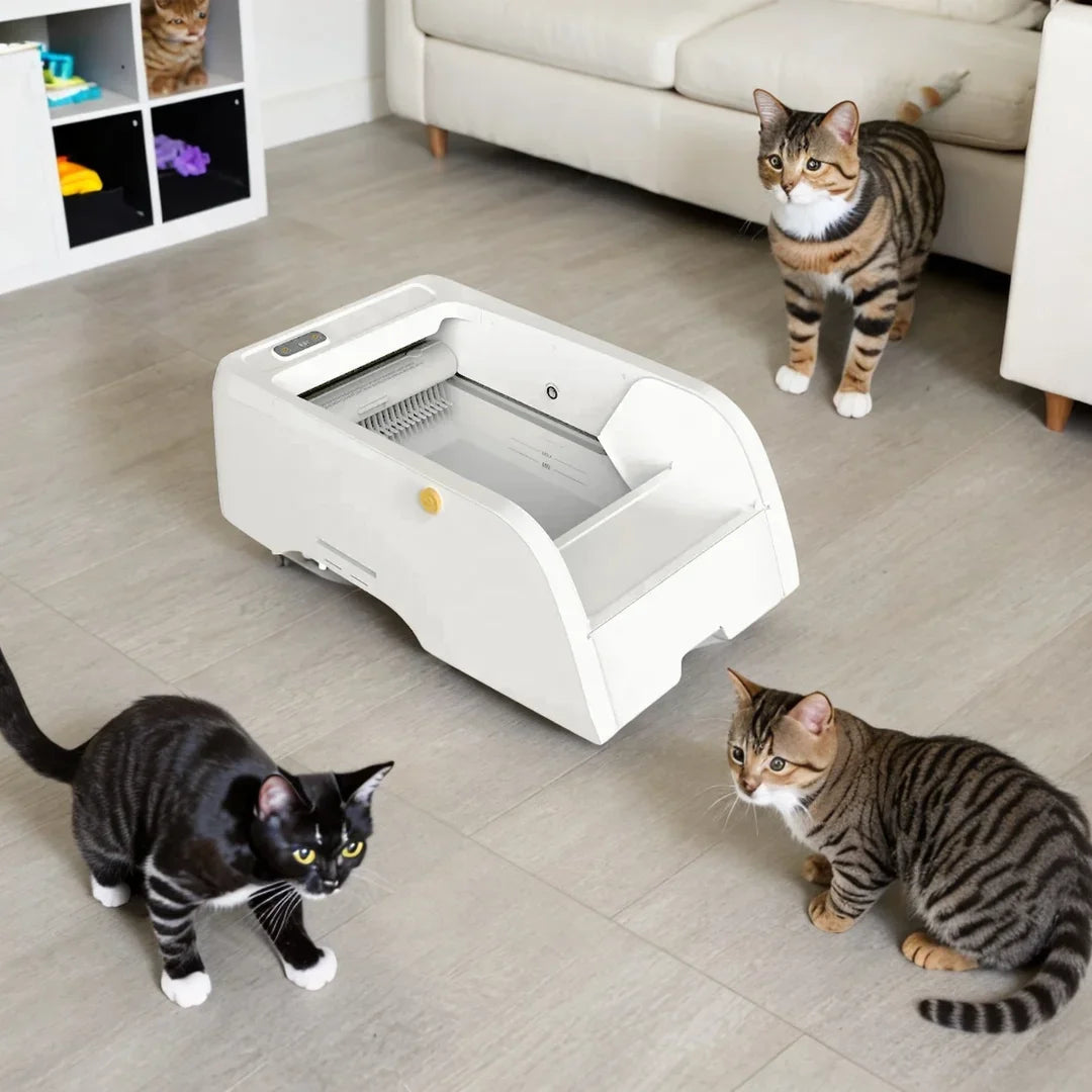 2023 new cheap Self-Cleaning Litter Box for Cats Automatic Litter Boxes For Large Cats