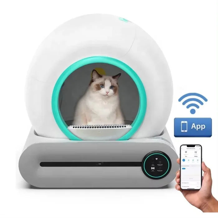 Motion Sensor Good quality	Enclosed self cleaning cat toilet cat litter box self cleaning	automatic smart cat litter box