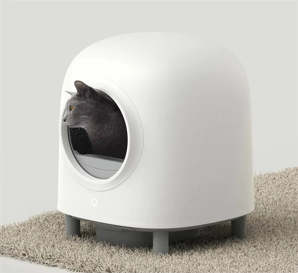 Large Smart litter box APP control automatic smart litter box areneros para gatos cat self-cleaning litter box